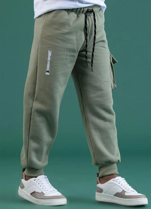 Soft Bonni - Calça Infantil Verde Azeite - SOFT BONNI