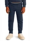 Carinhoso - Calça Jogger em Moletom Azul Marinho - variação: Azul Marinho