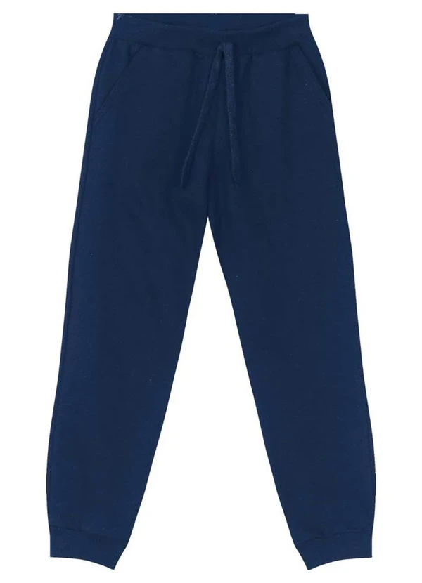 Brandili - Calça Jogger Infantil Menino Azul 3