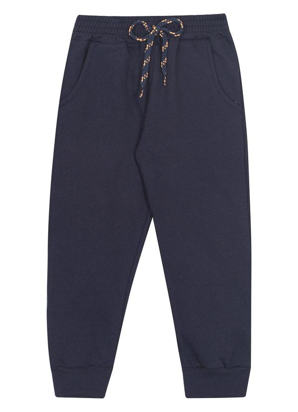 Randa Mundu - Calça Masculina Moletom Azul