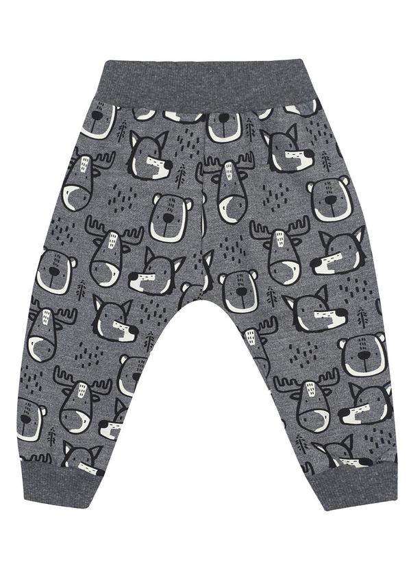 Randa Mundu - Calça Masculina Moletom Cinza