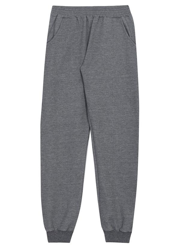 Randa Mundu - Calça Masculina Moletom Cinza