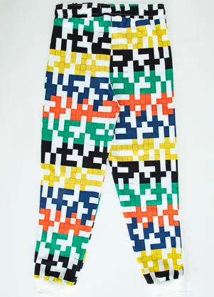 Bento - Calça Menino de Moletom Crash Estampado - BENTO