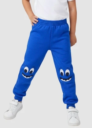 Turminha - Calça Moletom Azul - TURMINHA