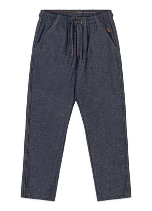 Quimby - Calça Moletom Bolsos Funcionais Azul - QUIMBY