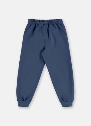 Up Baby - Calça Moletom Felpado Azul - UP BABY