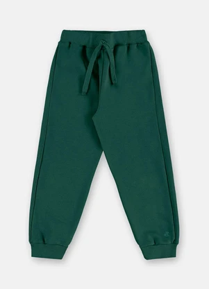 Up Baby - Calça Moletom Felpado Infantil Masc Verde - UP BABY