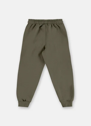 Up Baby - Calça Moletom Felpado Verde - UP BABY