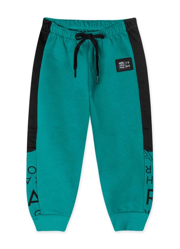 Marisol - Calça Moletom Infantil Masculina Verde