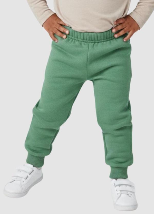Turminha - Calça Moletom Verde Claro