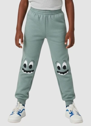 Turminha - Calça Moletom Verde - TURMINHA