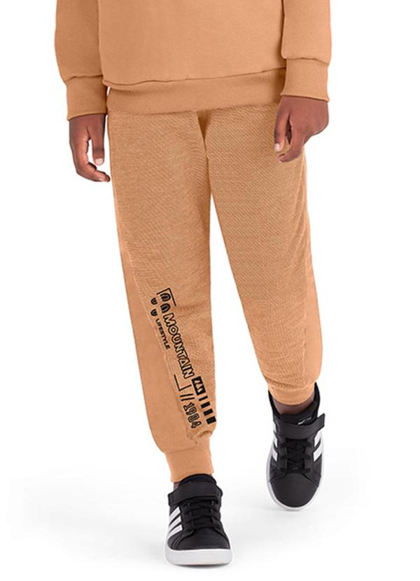 Alenice - Calça Montanha Menino Marrom