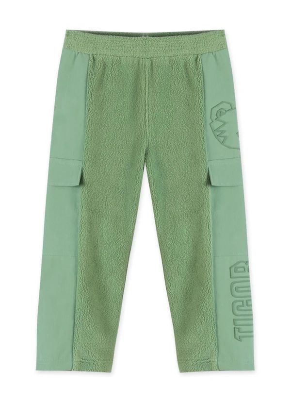 Tigor T Tigre - Calça Peluciada Verde