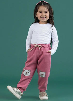 Soft Bonni - Calça Rosa Malva - SOFT BONNI
