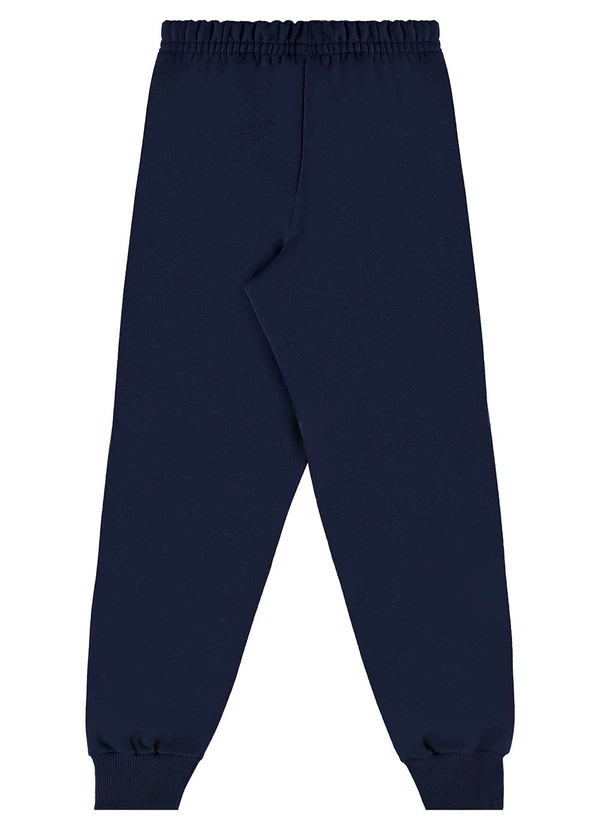 Bee Loop - Calça Unissex em Moletom Azul 2