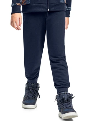 Bee Loop - Calça Unissex em Moletom Azul - BEE LOOP