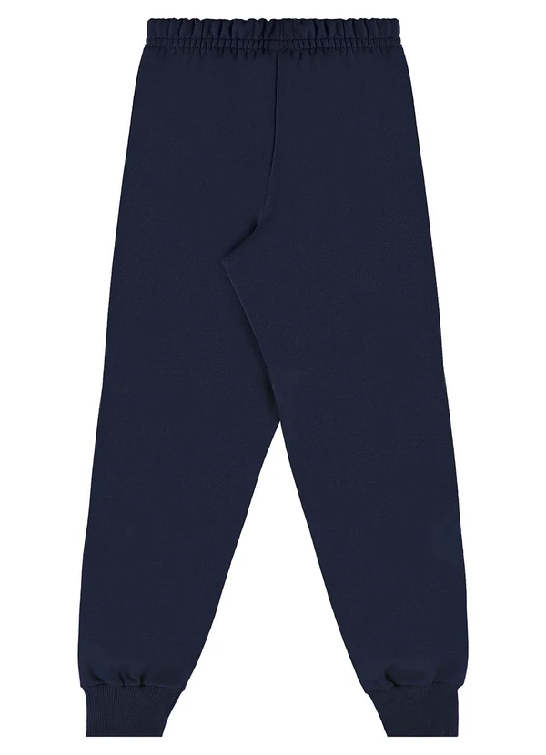 Bee Loop - Calça Unissex em Moletom Azul 5