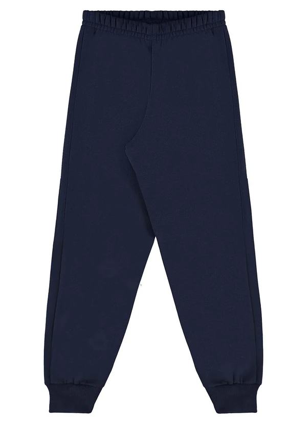 Bee Loop - Calça Unissex em Moletom Azul 6