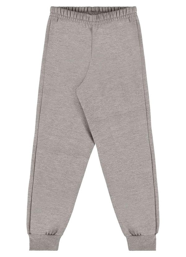 Bee Loop - Calça Unissex em Moletom Cinza