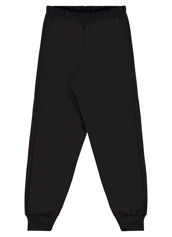 Bee Loop - Calça Unissex em Moletom Preto