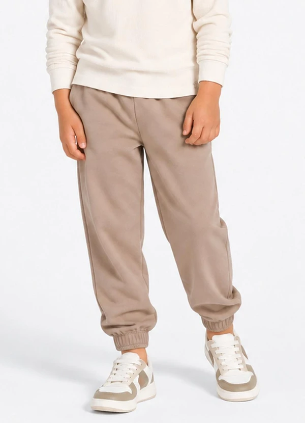 Select - Calça Verão Masculina Infantil Marrom