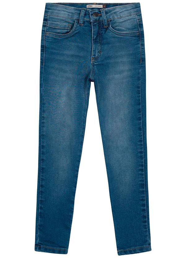 Carinhoso - Calça Azul Slim Jeans Menino