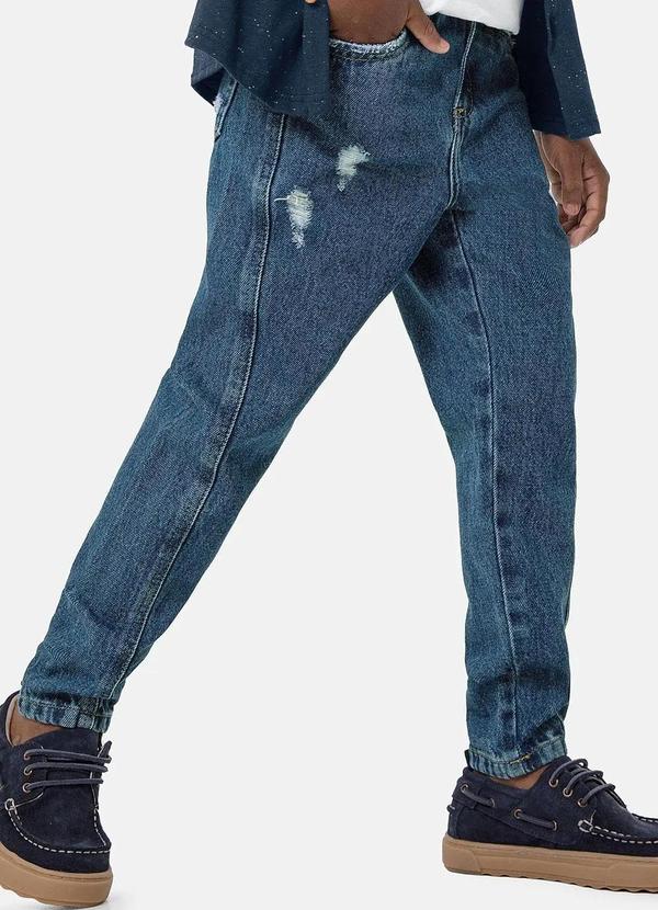 Carinhoso - Calça Azul 1