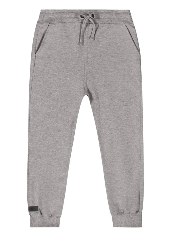 Quimby - Calça Básica em Moletom para Cinza