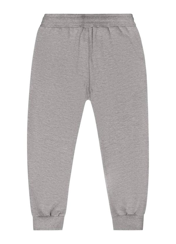 Quimby - Calça Básica em Moletom para Cinza 2