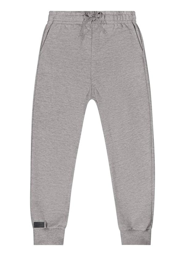 Quimby - Calça Básica em Moletom para Cinza