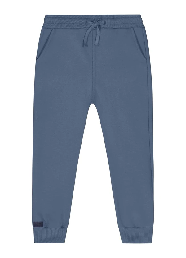 Quimby - Calça Básica em Moletom para Menino Azul
