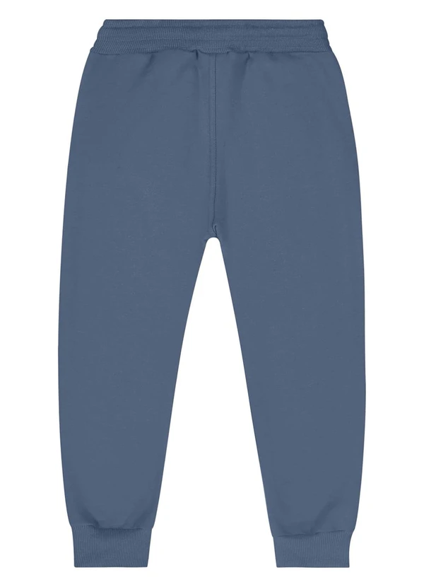 Quimby - Calça Básica em Moletom para Menino Azul 2
