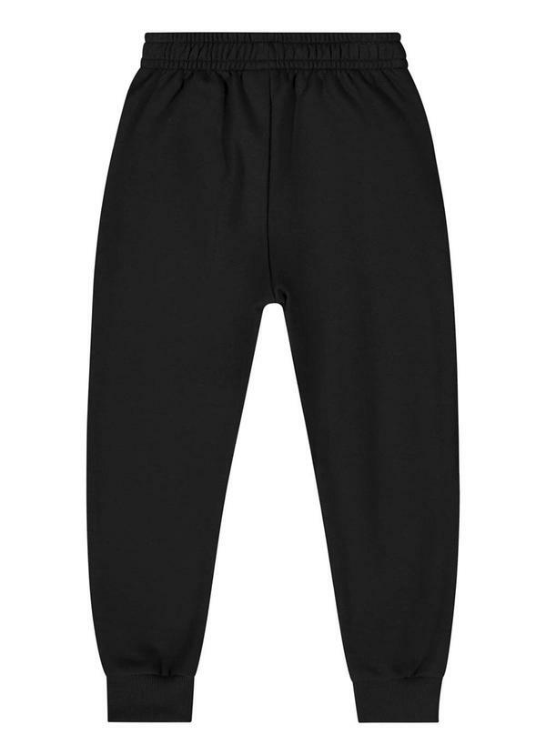 Quimby - Calça Básica em Moletom para Preto 2