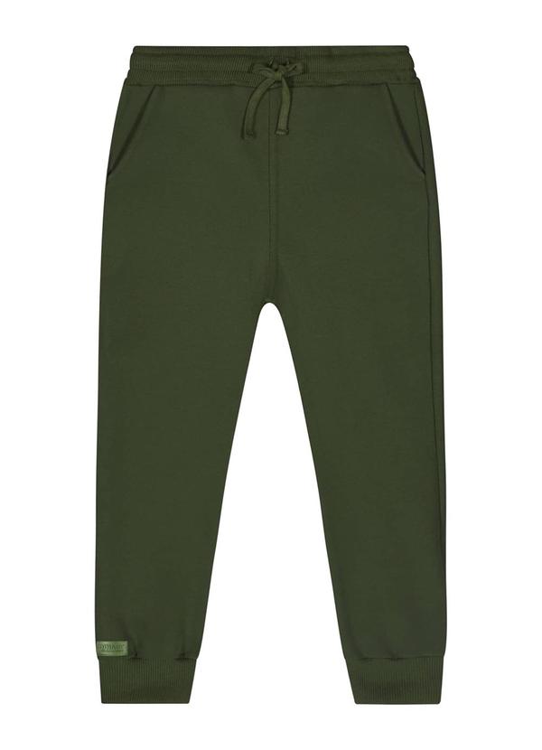 Quimby - Calça Básica em Moletom para Verde 1