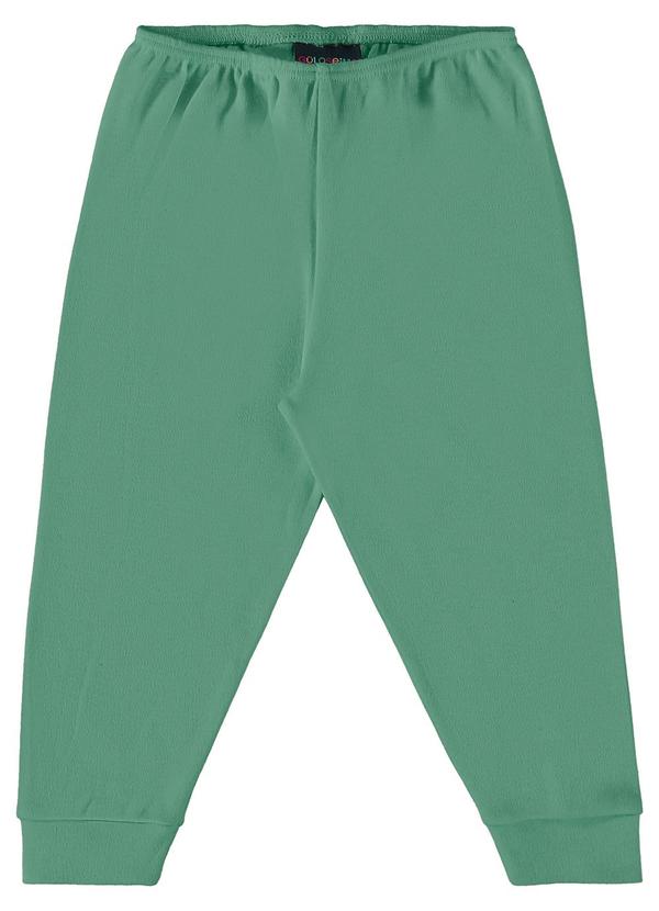 Guloseima - Calça Básica em Suedine Verde