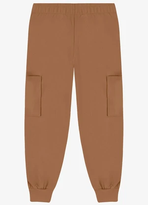 Rovi Kids - Calça Básica Infantil Marrom - ROVI KIDS