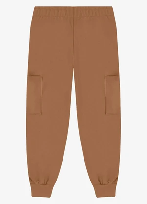 Rovi Kids - Calça Básica Infantil Marrom - ROVI KIDS