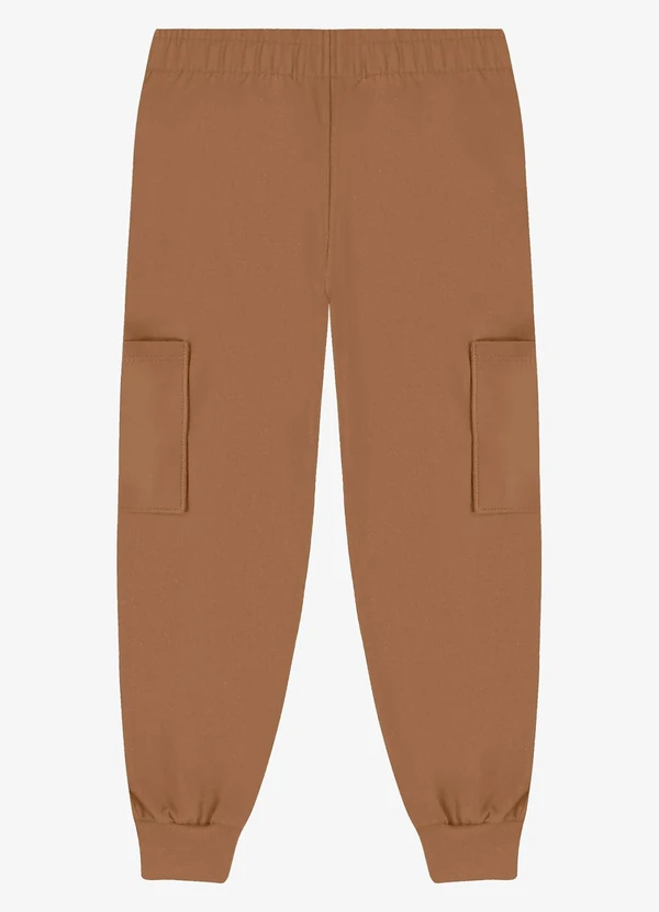 Rovi Kids - Calça Básica Infantil Marrom