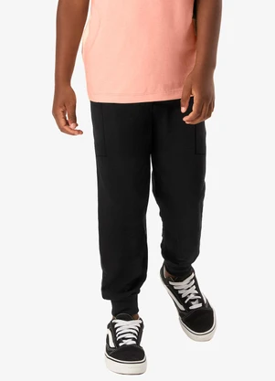 Rovi Kids - Calça Básica Infantil Preto - ROVI KIDS