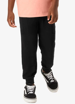Rovi Kids - Calça Básica Infantil Preto - ROVI KIDS