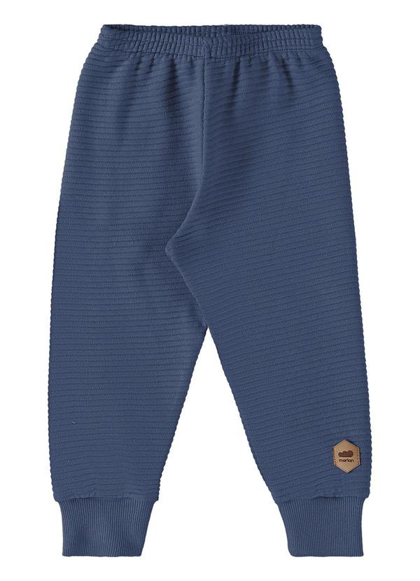 Marlan - Calça Bebê Menino Gorgurinho Baby Azul