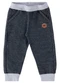 Marlan - Calça Bebê Menino Moletom Jeans Baby Preto - variação: Preto