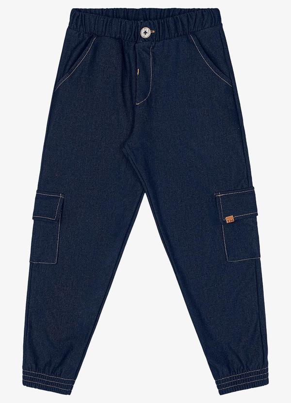 Trick Nick - Calça Cargo Infantil Azul