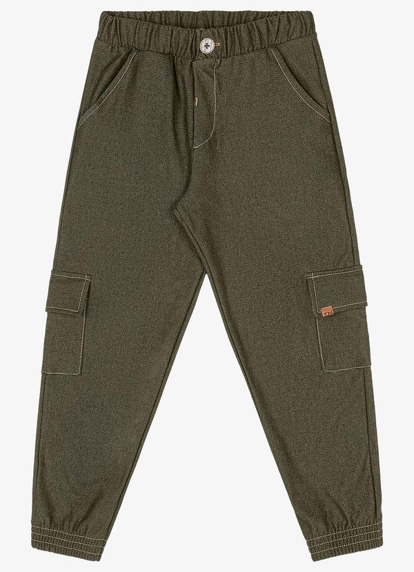 Trick Nick - Calça Cargo Infantil Verde