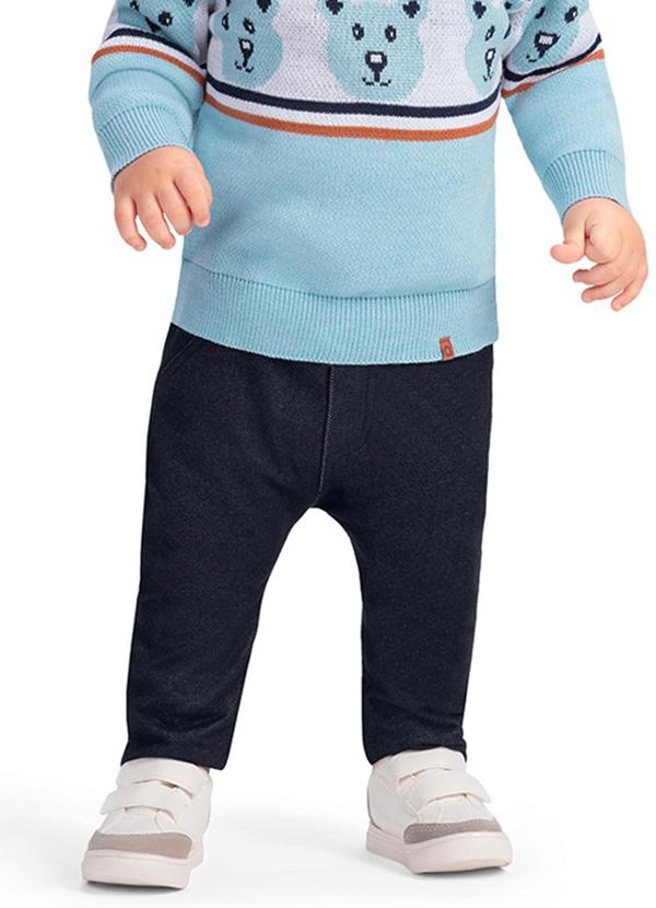 Alenice - Calça Casual Azul