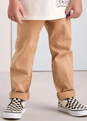 Youccie - Calça Casual de Sarja Toffee Toffee - YOUCCIE