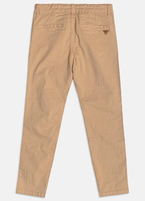 Youccie - Calça Casual de Sarja Toffee Toffee 6