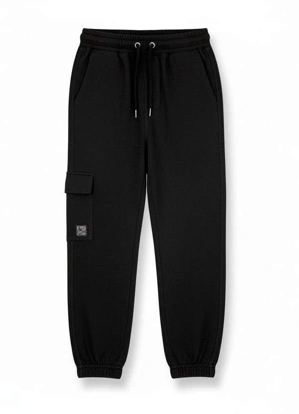 Ddk - Calça com Bolso e Cadarço Preto