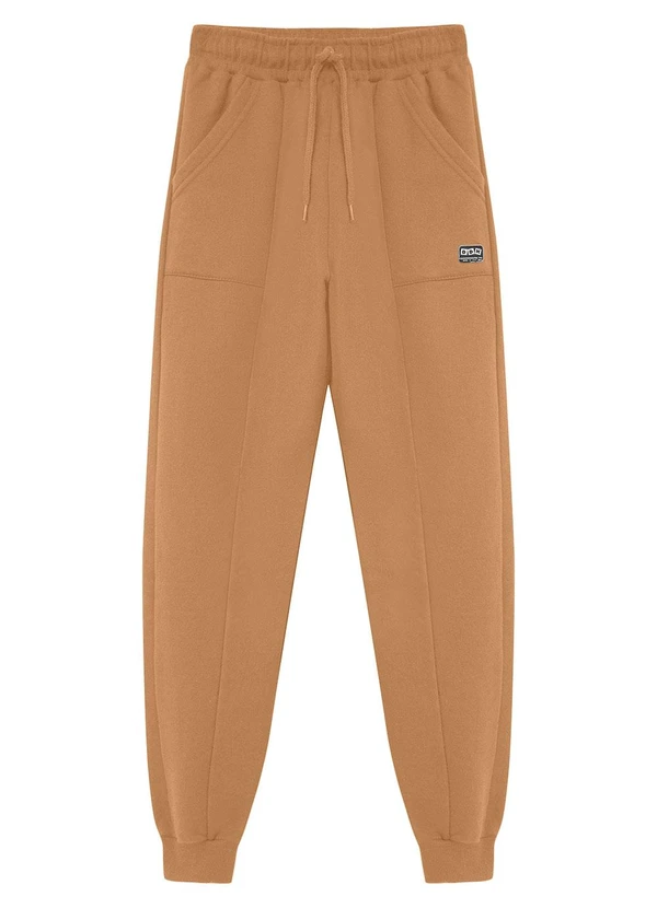 Ddk - Calça com Bolsos Marrom
