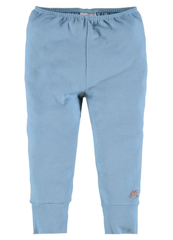 Up Baby - Calça Culote Básico para Bebê Azul